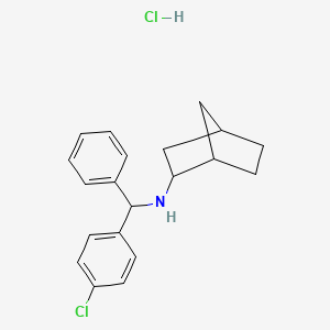 N-(4-Chlorobenzhydryl)-norbornanamine hydrochloride