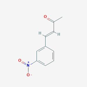 molecular formula C10H9NO3 B3056840 (E)-4-(3-nitrophenyl)but-3-en-2-one CAS No. 7466-48-0