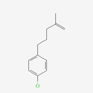 5-(4-Chlorophenyl)-2-methyl-1-pentene