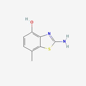 2-Amino-7-methyl-1,3-benzothiazol-4-ol