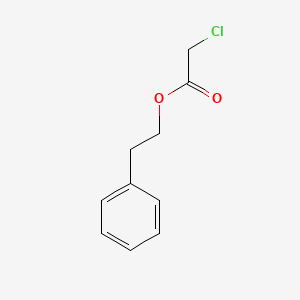 Acetic acid, chloro-, 2-phenylethyl ester