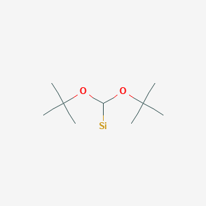 molecular formula C9H19O2Si B3056867 二叔丁氧基甲基硅烷 CAS No. 7489-74-9