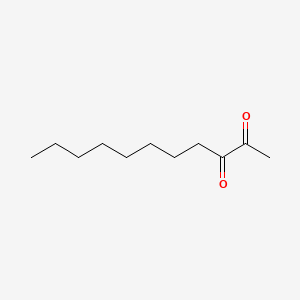 molecular formula C11H20O2 B3056871 Undecane-2,3-dione CAS No. 7493-59-6