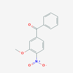 (3-Methoxy-4-nitro-phenyl)-phenyl-methanone