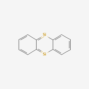 molecular formula C12H8Si2 B3056931 5,10-Dihydrosilanthrene CAS No. 7531-42-2