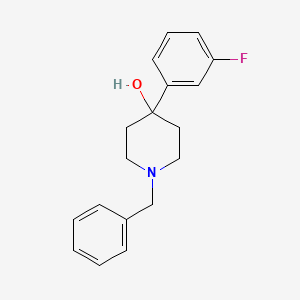 1-Benzyl-4-(3-fluorophenyl)piperidin-4-OL