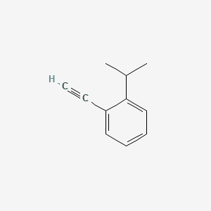molecular formula C11H12 B3056968 1-乙炔基-2-异丙苯 CAS No. 75659-50-6