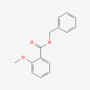 molecular formula C15H14O3 B3056971 Benzyl 2-methoxybenzoate CAS No. 75679-47-9