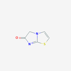 molecular formula C5H4N2OS B3056988 Imidazo[2,1-b]thiazol-6(5H)-one CAS No. 757929-68-3