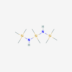 molecular formula C8H26N2Si3 B3056992 Bis(trimethylsilylamino)dimethylsilane CAS No. 7585-48-0