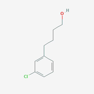 molecular formula C10H13ClO B3056998 4-(3-Chlorophenyl)butan-1-ol CAS No. 75906-35-3