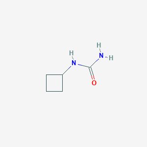 molecular formula C5H10N2O B3057000 Cyclobutylurea CAS No. 75914-67-9