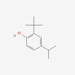 molecular formula C13H20O B3057007 2-tert-Butyl-4-isopropylphenol CAS No. 7597-97-9