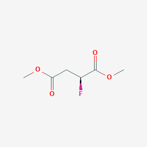 Dimethyl (2S)-2-fluorobutanedioate