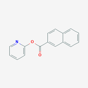 2-Naphthalenecarboxylic acid, 2-pyridinyl ester