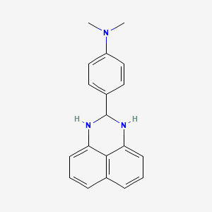 4-(2,3-dihydro-1H-perimidin-2-yl)-N,N-dimethylaniline