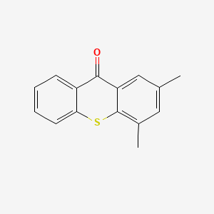 molecular formula C15H12OS B3057050 2,4-Dimethylthioxanthen-9-one CAS No. 76293-13-5