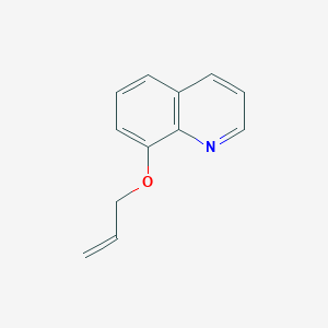 molecular formula C12H11NO B3057083 8-(Allyloxy)quinoline CAS No. 7652-26-8