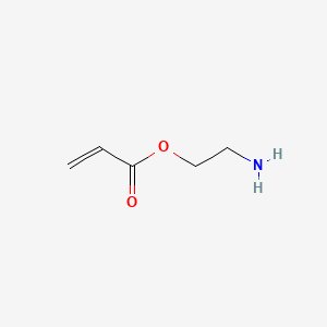 molecular formula C5H9NO2 B3057091 2-Propenoic acid, 2-aminoethyl ester CAS No. 7659-38-3