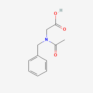 molecular formula C11H13NO3 B3057102 N-乙酰基-N-苄基甘氨酸 CAS No. 7662-79-5