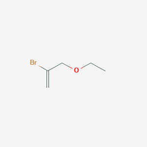 molecular formula C5H9BrO B3057111 2-Bromo-3-ethoxyprop-1-ene CAS No. 76692-35-8