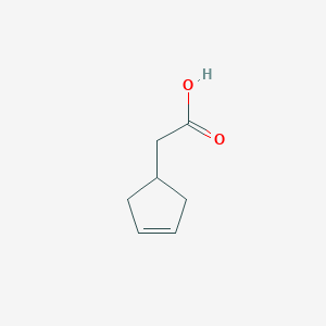 (Cyclopent-3-en-1-yl)acetic acid