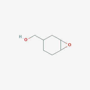 molecular formula C7H12O2 B3057115 7-Oxabicyclo[4.1.0]heptane-3-methanol CAS No. 767-11-3