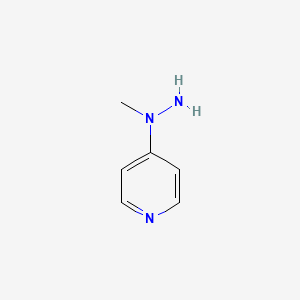 4-(1-Methylhydrazin-1-yl)pyridine