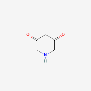 molecular formula C5H7NO2 B3057132 Piperidine-3,5-dione CAS No. 769070-04-4