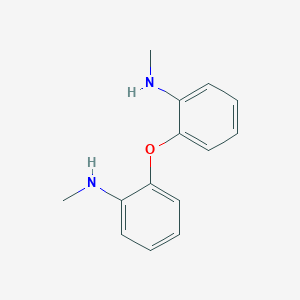 molecular formula C14H16N2O B3057136 2,2'-Oxybis(N-methylaniline) CAS No. 76967-82-3