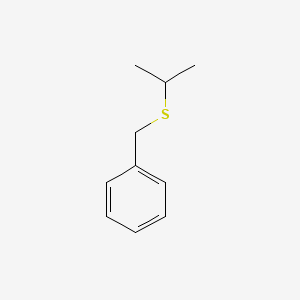 molecular formula C10H14S B3057140 Isopropyl benzyl sulfide CAS No. 770-34-3
