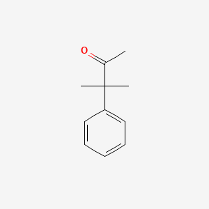 molecular formula C11H14O B3057142 3-甲基-3-苯基丁烷-2-酮 CAS No. 770-85-4