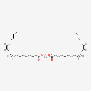 molecular formula C36H62CuO4 B3057166 Copper linoleate CAS No. 7721-15-5