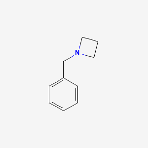 molecular formula C10H13N B3057175 1-苄基氮杂环丁烷 CAS No. 7730-39-4