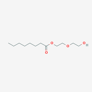 molecular formula C12H24O4 B3057183 2-(2-Hydroxyethoxy)ethyl octanoate CAS No. 7735-27-5