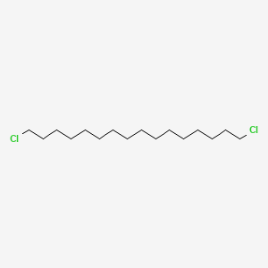 molecular formula C16H32Cl2 B3057184 1,16-Dichlorohexadecane CAS No. 7735-39-9