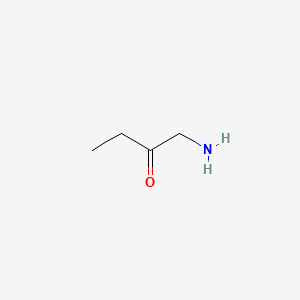 molecular formula C4H9NO B3057186 1-氨基丁烷-2-酮 CAS No. 77369-28-9