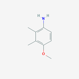 molecular formula C9H13NO B3057188 4-Methoxy-2,3-dimethylaniline CAS No. 77375-19-0