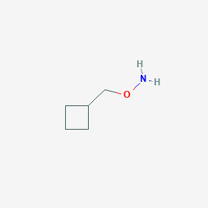 molecular formula C5H11NO B3057189 O-(cyclobutylmethyl)hydroxylamine CAS No. 773799-69-2
