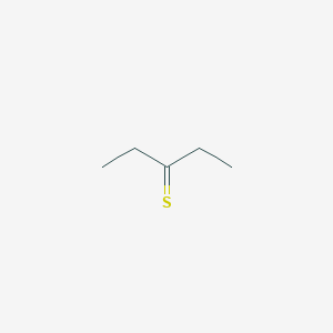molecular formula C5H10S B3057194 Diethyl thioketone CAS No. 7740-30-9