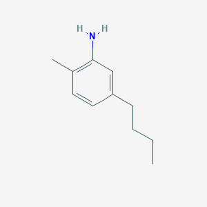 molecular formula C11H17N B3057211 5-Butyl-2-methylaniline CAS No. 77594-90-2