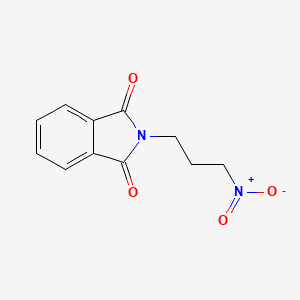 molecular formula C11H10N2O4 B3057212 1H-Isoindole-1,3(2H)-dione, 2-(3-nitropropyl)- CAS No. 77611-68-8
