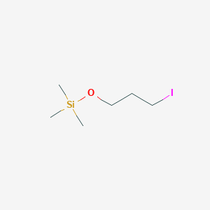 molecular formula C6H15IOSi B3057253 (3-Iodopropoxy)trimethylsilane CAS No. 78173-39-4