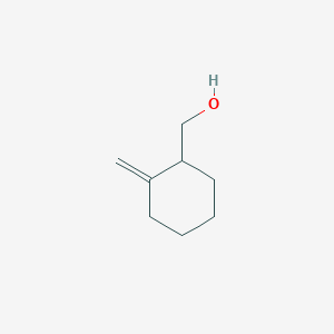 molecular formula C8H14O B3057271 (2-Methylidenecyclohexyl)methanol CAS No. 78426-32-1