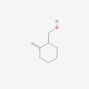 molecular formula C8H14O B3057271 （2-甲叉环己基）甲醇 CAS No. 78426-32-1