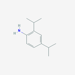 molecular formula C12H19N B3057306 2,4-Bis(propan-2-yl)aniline CAS No. 79069-41-3