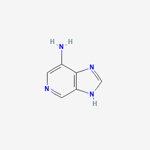 molecular formula C6H6N4 B3057320 3H-Imidazo[4,5-C]pyridin-7-amine CAS No. 792138-97-7