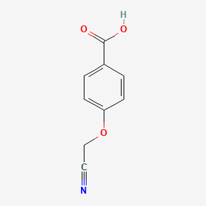 molecular formula C9H7NO3 B3057324 4-(cyanomethoxy)benzoic Acid CAS No. 792954-24-6