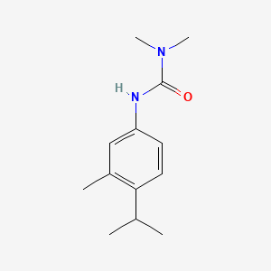 molecular formula C13H20N2O B3057341 3-(4-异丙基-间甲苯基)-1,1-二甲基脲 CAS No. 79473-12-4