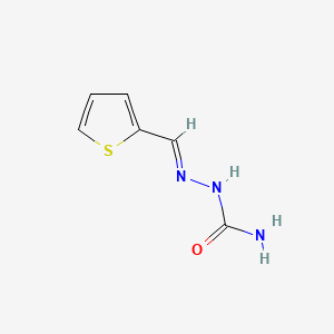 molecular formula C6H7N3OS B3057347 Thiophene-2-aldehyde semicarbazone CAS No. 79531-82-1